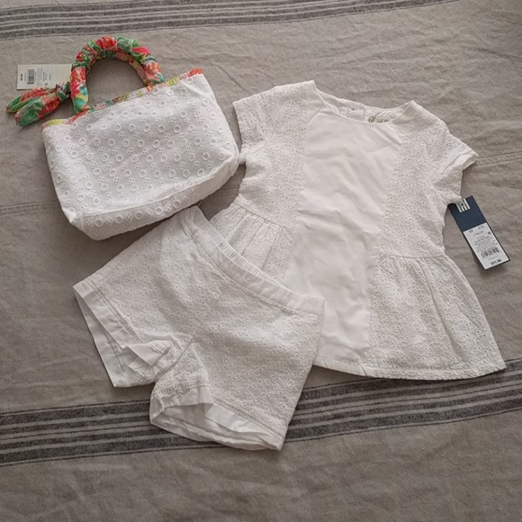 OshKosh B'gosh Other - Girls Top & bottom set with bag